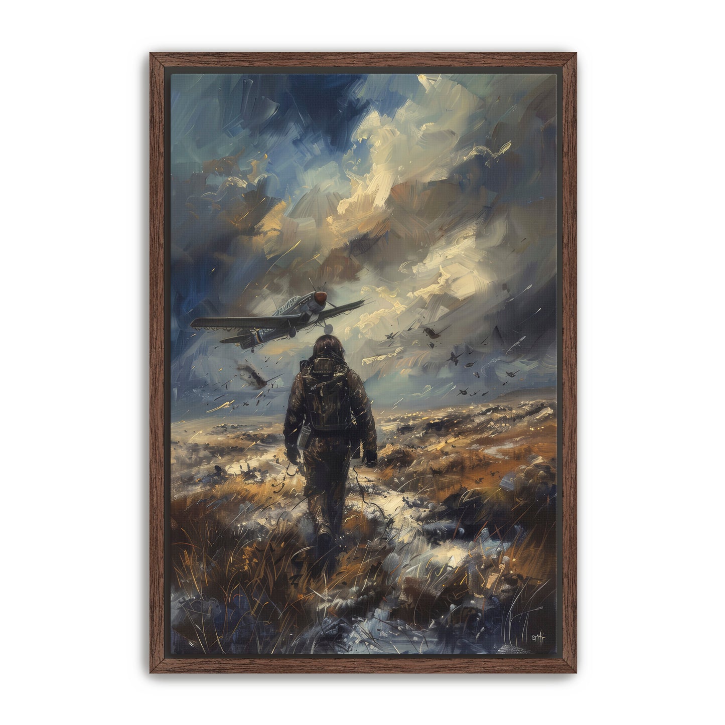 Left Behind  Wall Art