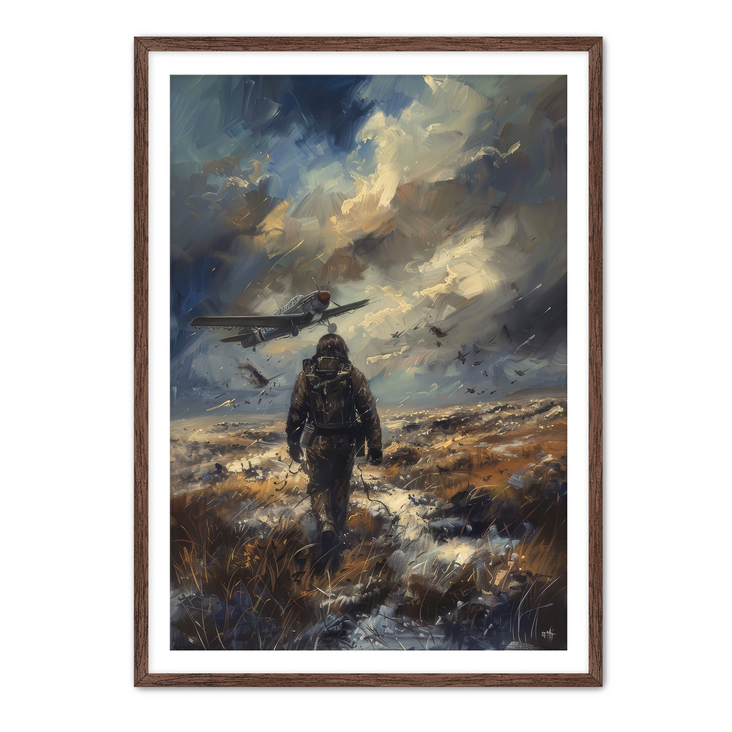 Left Behind  Wall Art