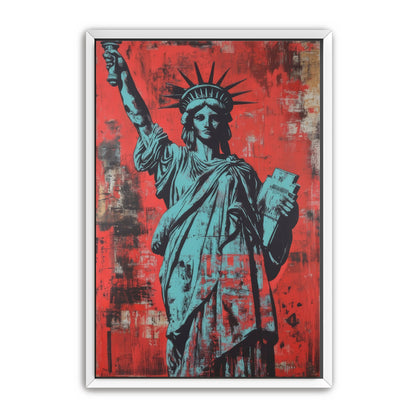 Liberty In Red Wall Art