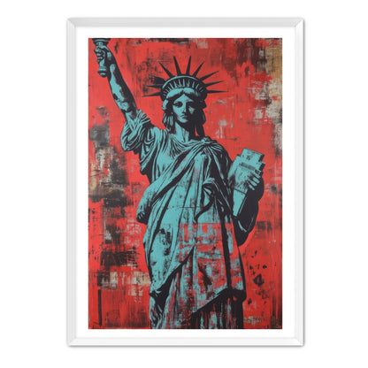Liberty In Red Wall Art