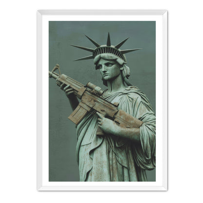Liberty With Rifle Wall Art