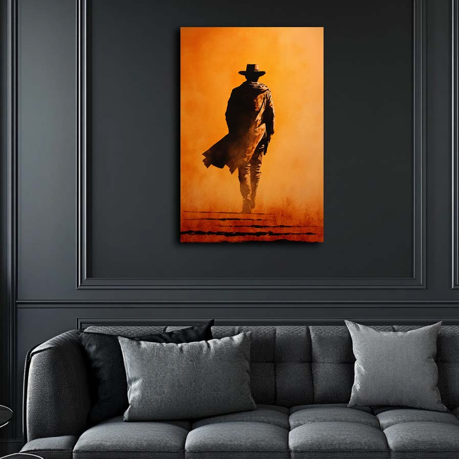 Lone Cowboy Wall Art