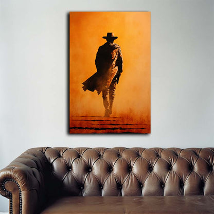 Lone Cowboy Wall Art