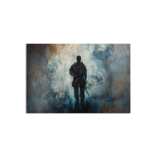 Lone Soldier  Wall Art