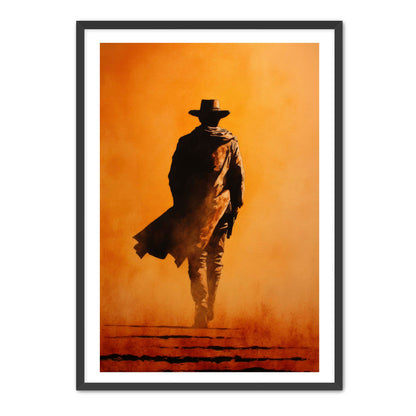 Lone Cowboy Wall Art