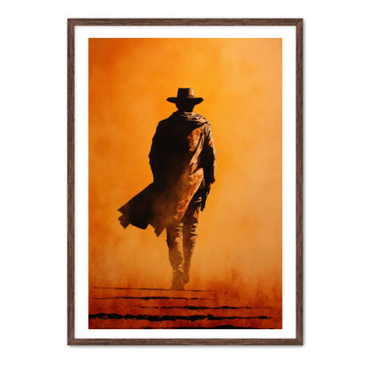 Lone Cowboy Wall Art