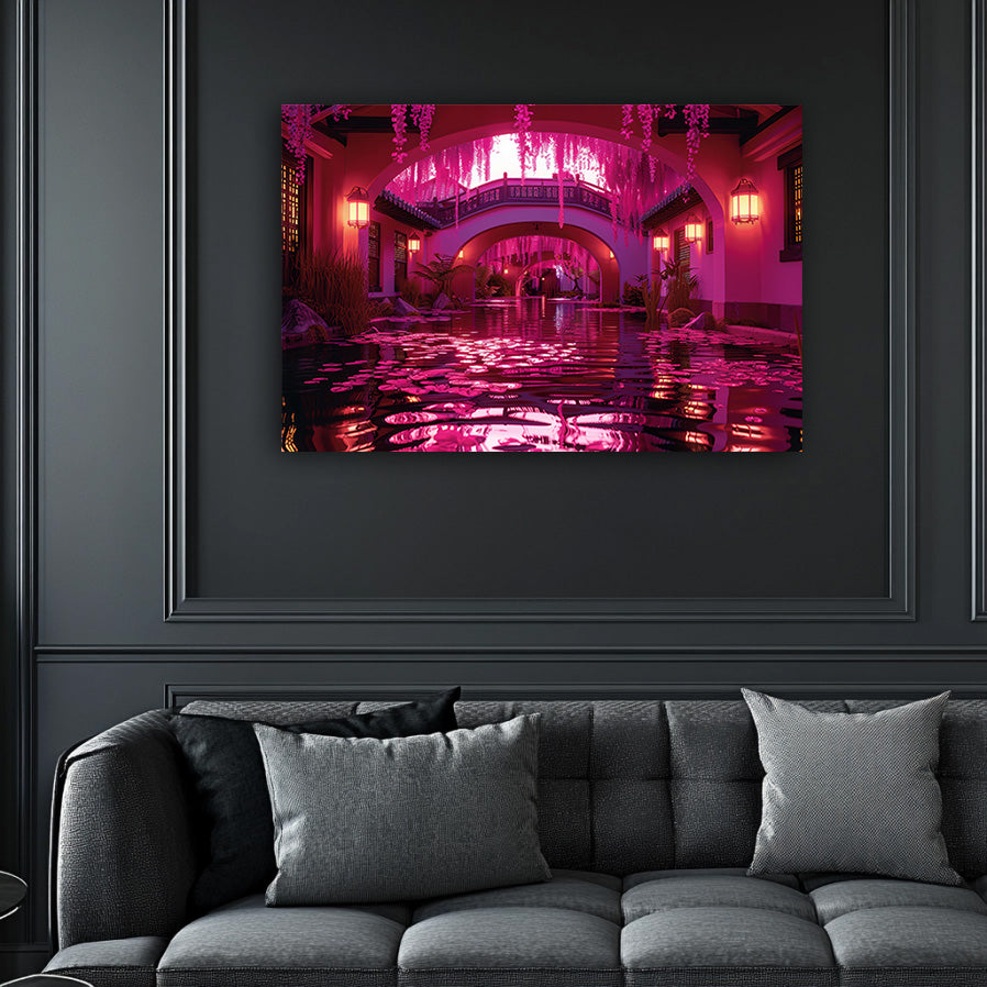 Magenta Manor  Wall Art