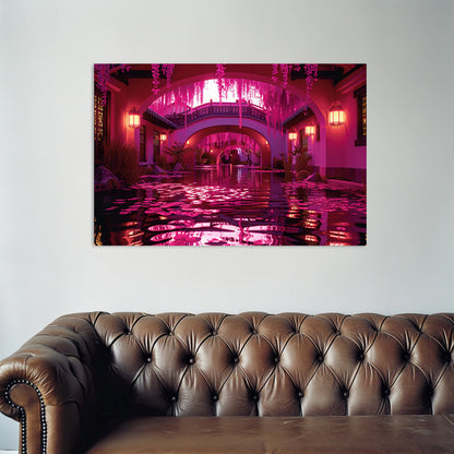 Magenta Manor  Wall Art