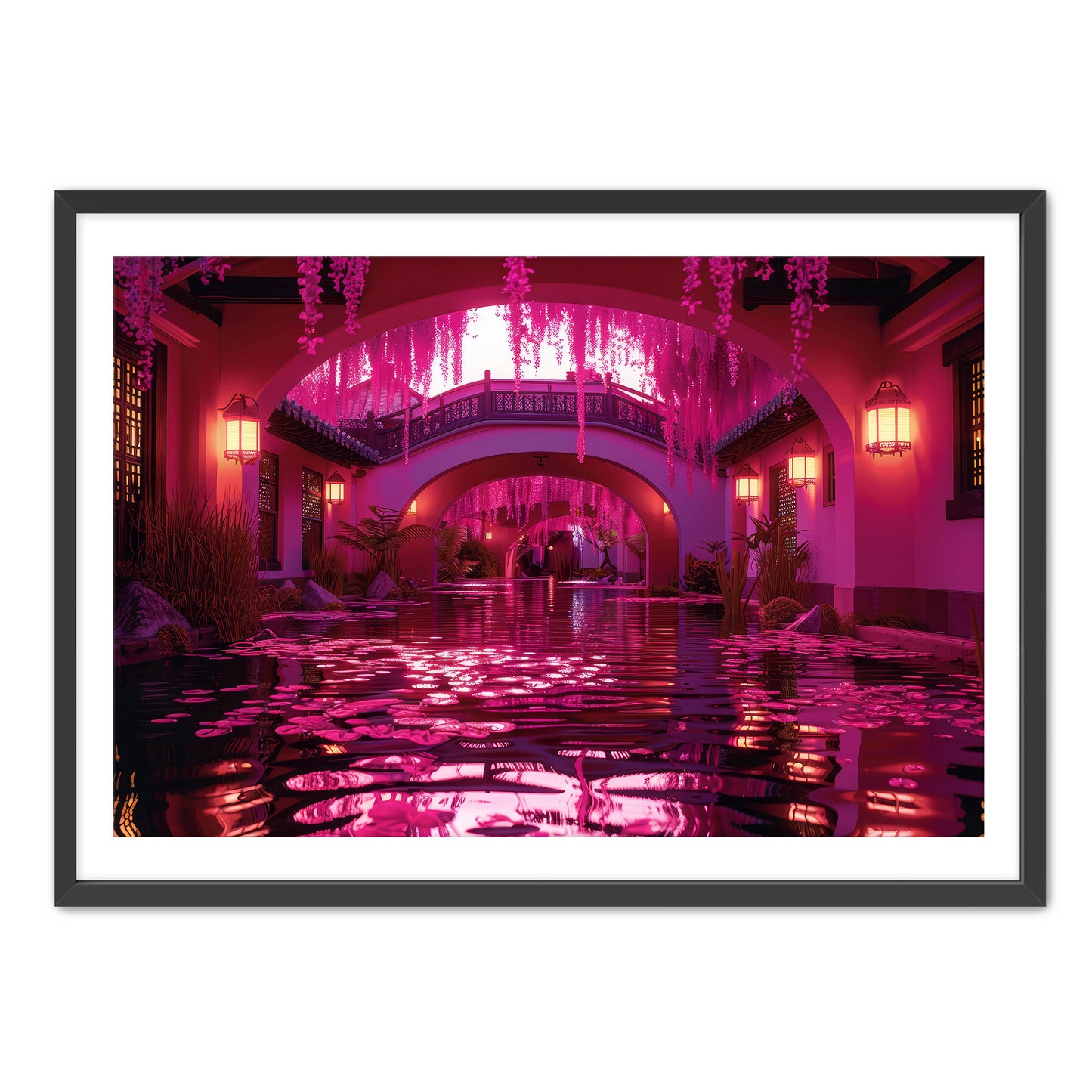 Magenta Manor  Wall Art