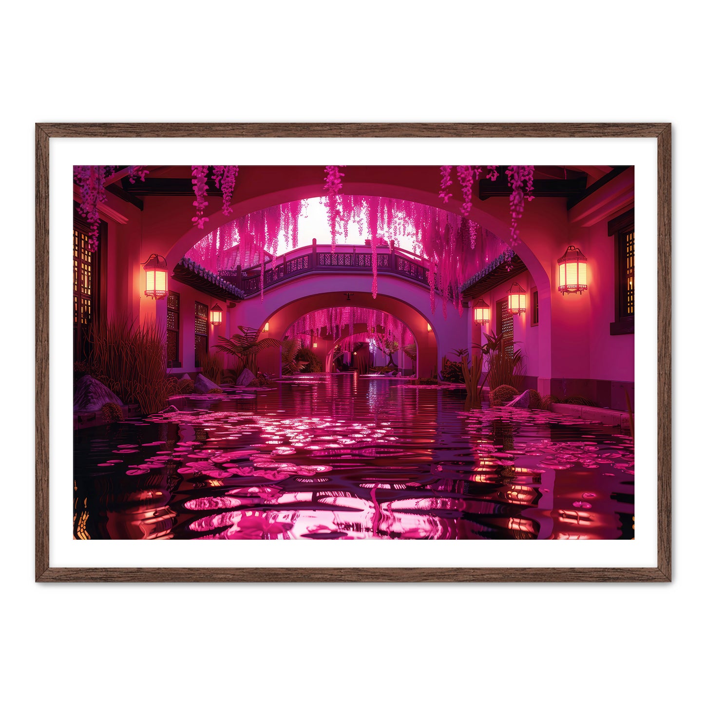 Magenta Manor  Wall Art