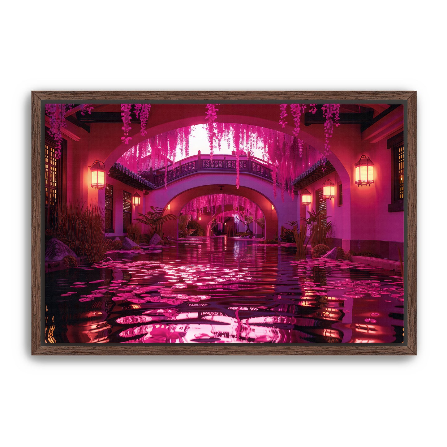 Magenta Manor  Wall Art