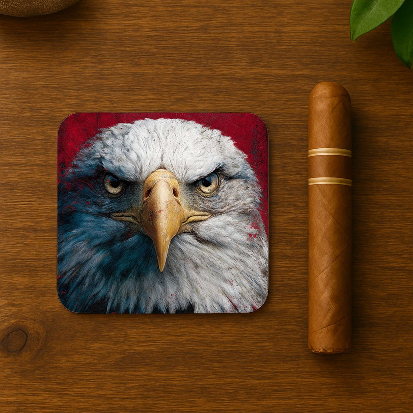 Majestic Eagle Gaze Coasters