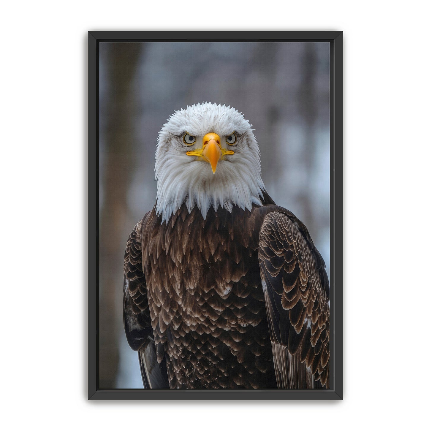 Majestic Eagle Portrait Wall Art