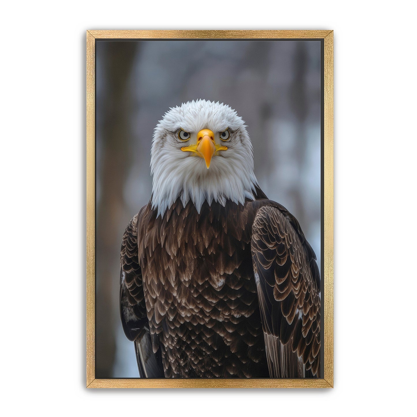 Majestic Eagle Portrait Wall Art