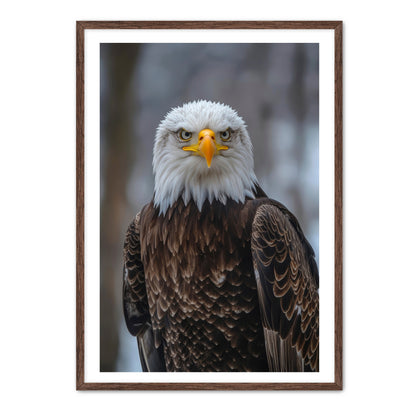 Majestic Eagle Portrait Wall Art