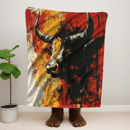 Modern Bull Blanket