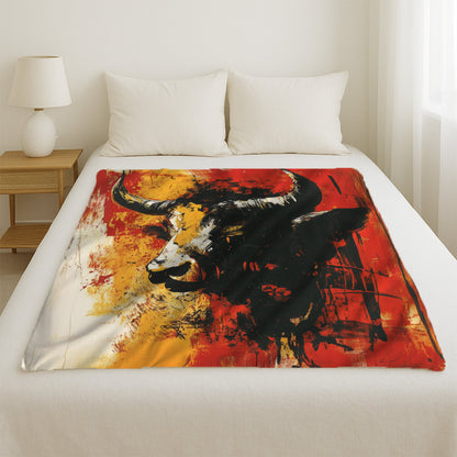 Modern Bull Blanket
