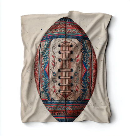 Modern Football Blanket