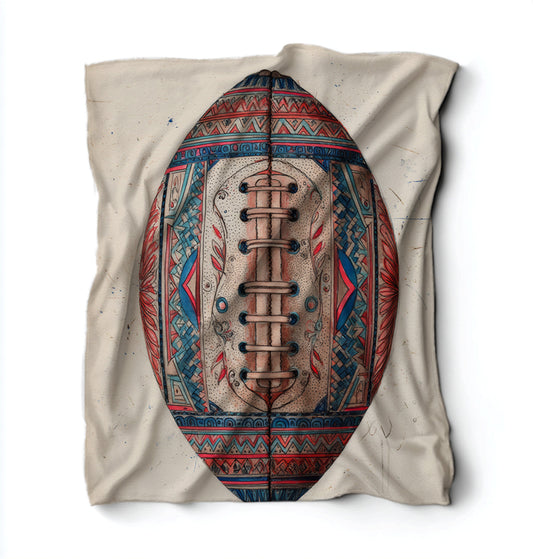 Modern Football Blanket