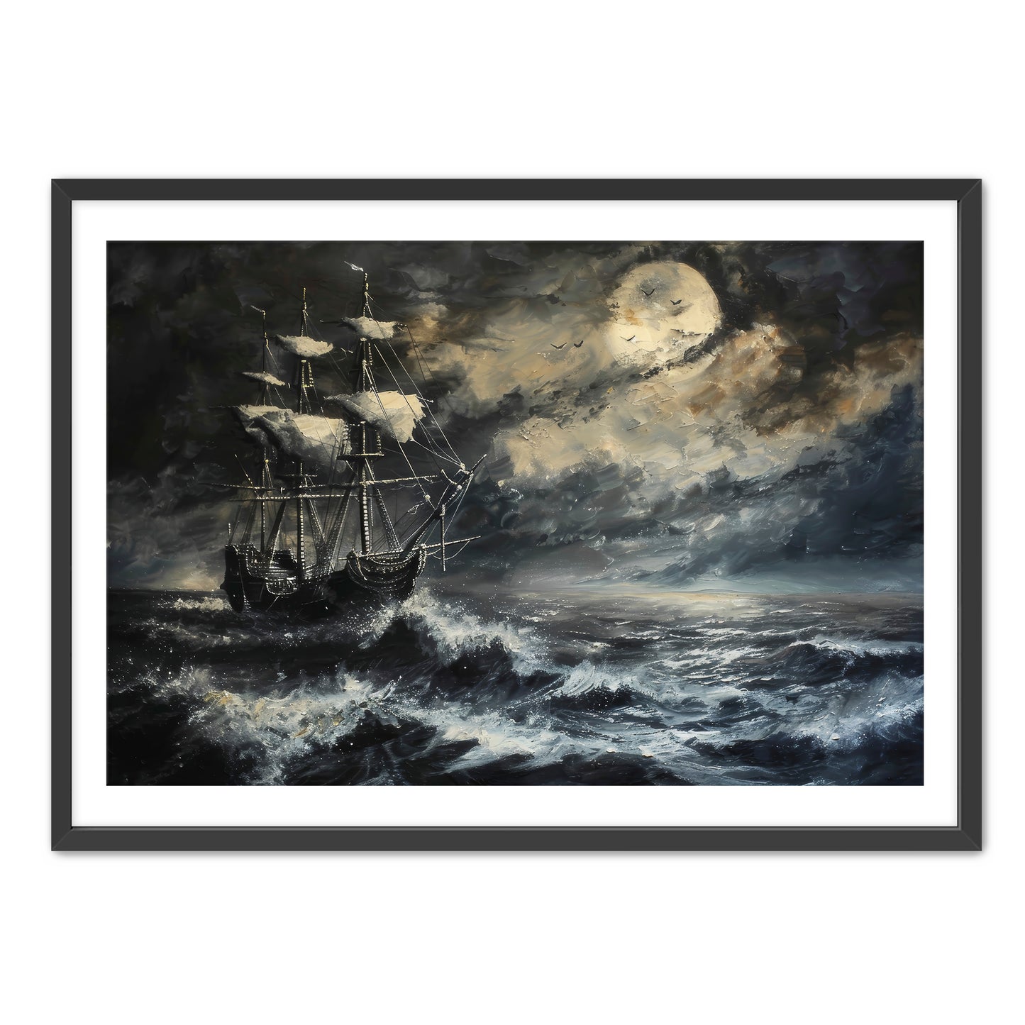 Moon and Morrow  Wall Art