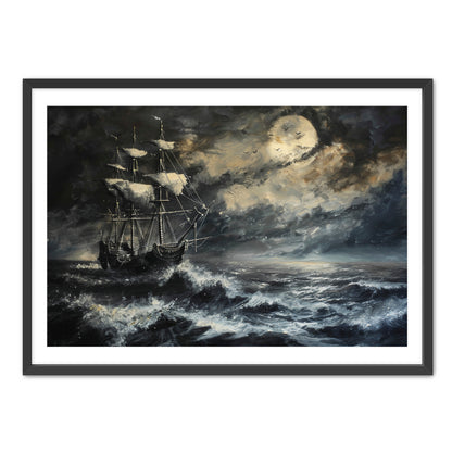 Moon and Morrow  Wall Art