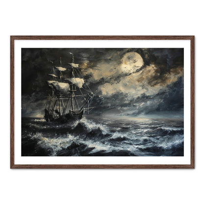 Moon and Morrow  Wall Art