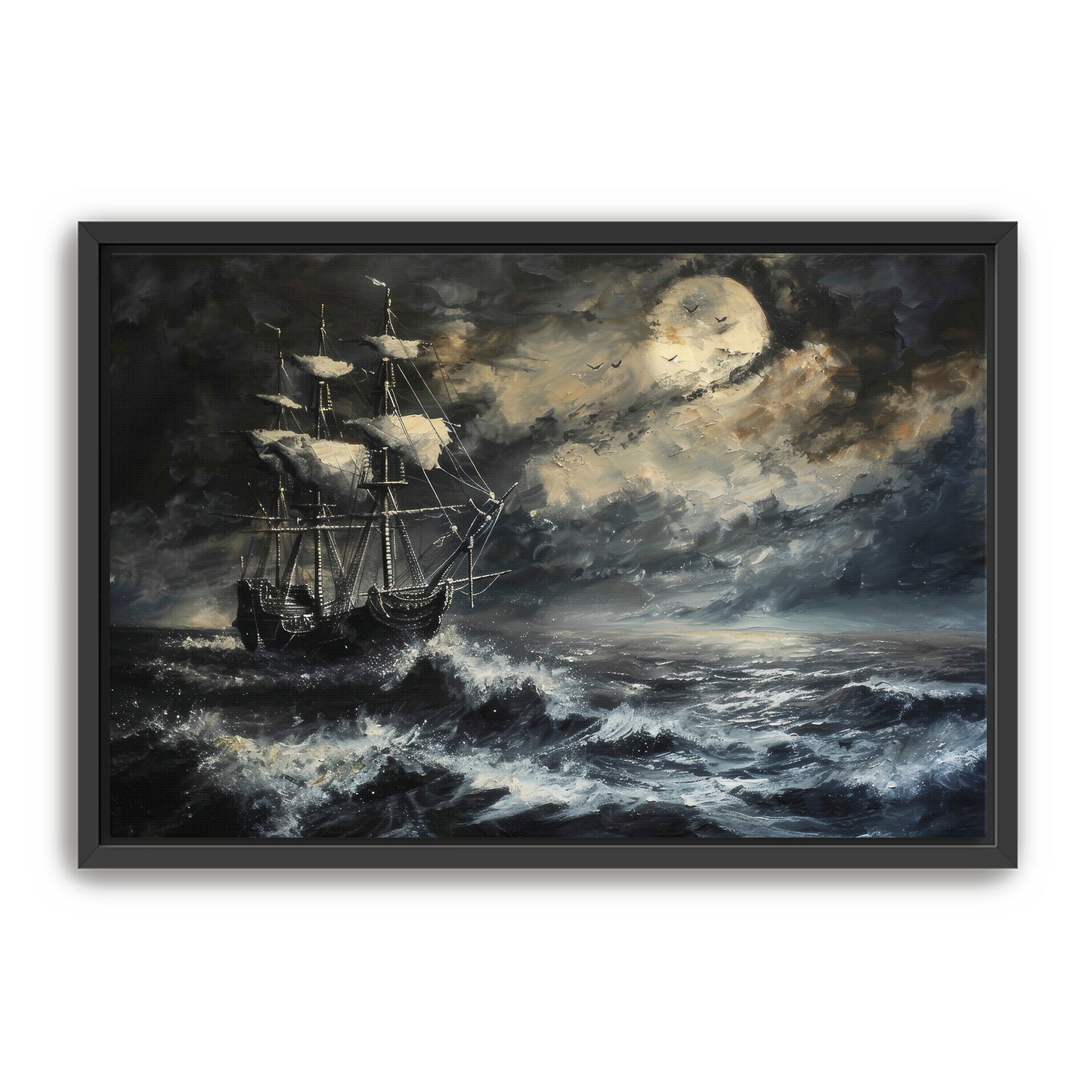 Moon and Morrow  Wall Art
