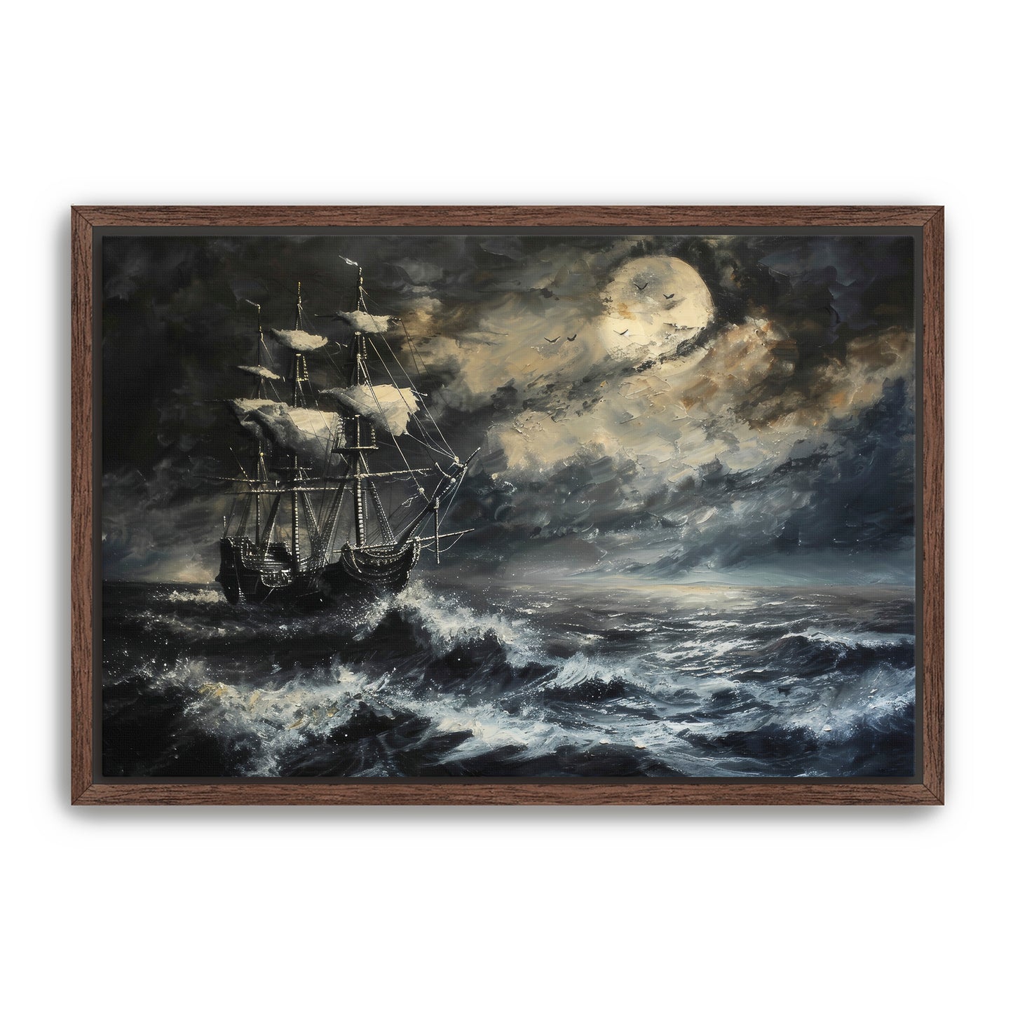 Moon and Morrow  Wall Art