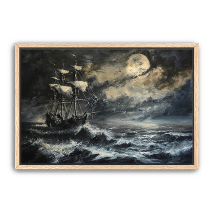 Moon and Morrow  Wall Art