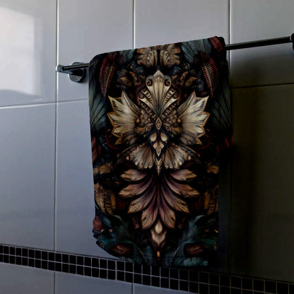 Mystical Floral Patterns Hand Towel