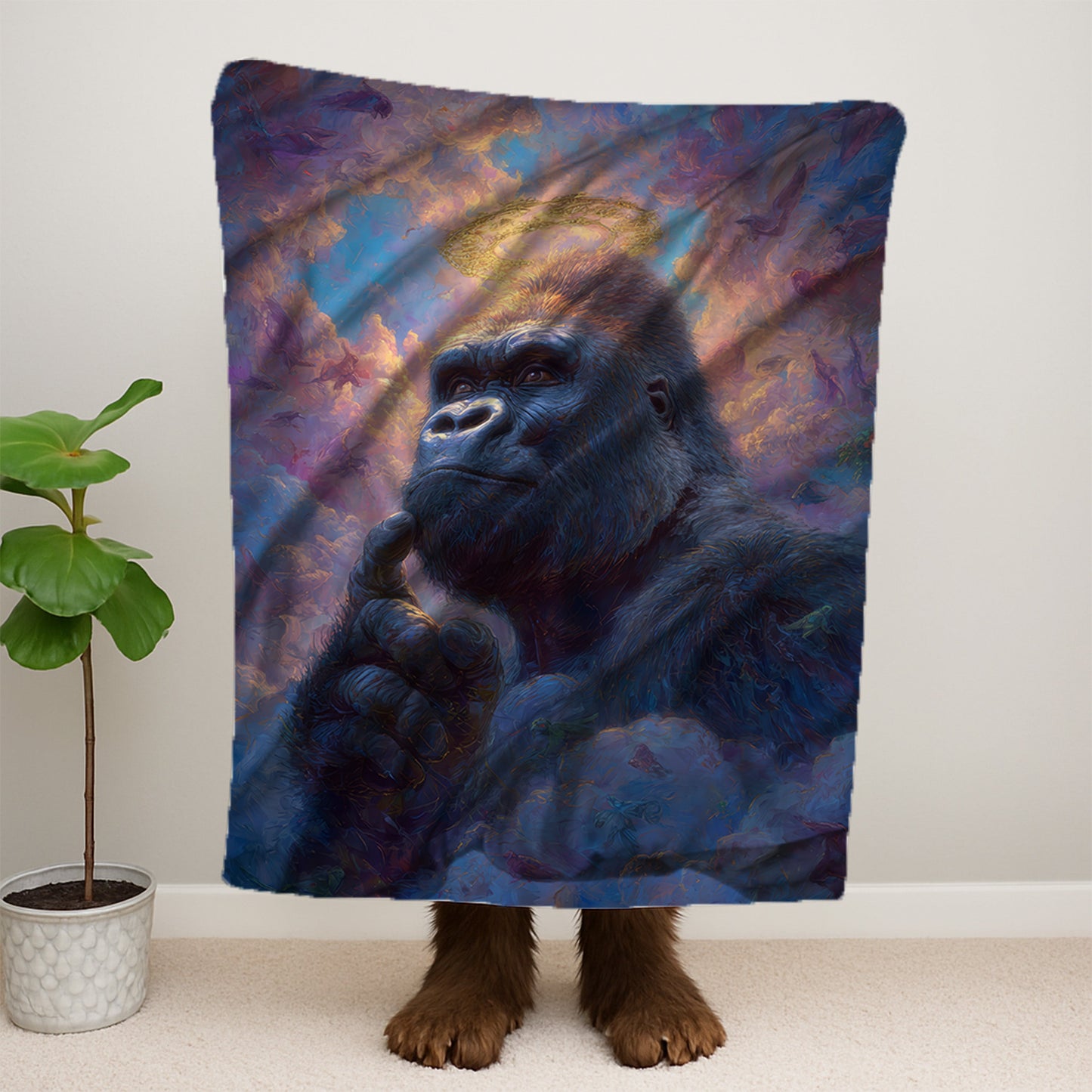 Never Forget Harambe Blanket