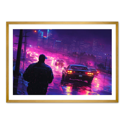 Nightwalk  Wall Art