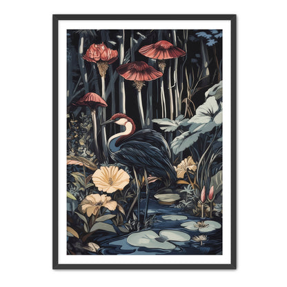 No Regret Egret  Wall Art