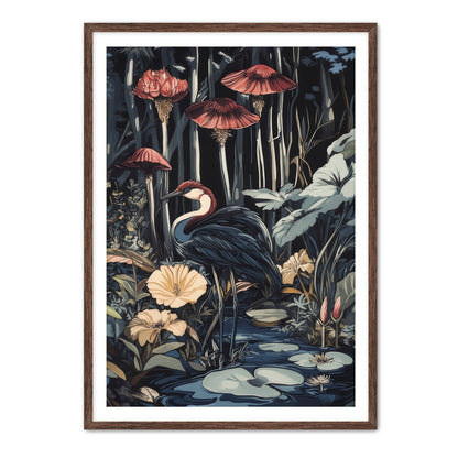 No Regret Egret  Wall Art