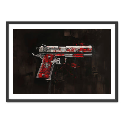 Official Pistol  Wall Art