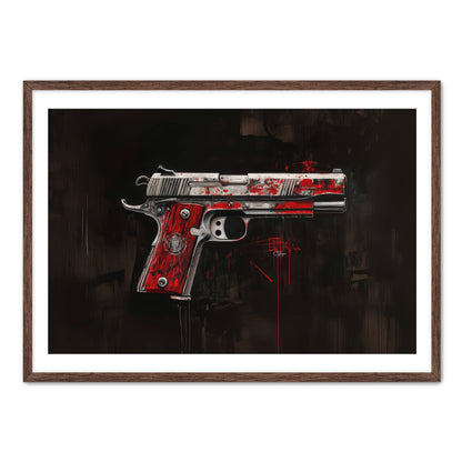 Official Pistol  Wall Art