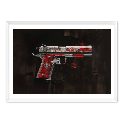 Official Pistol  Wall Art