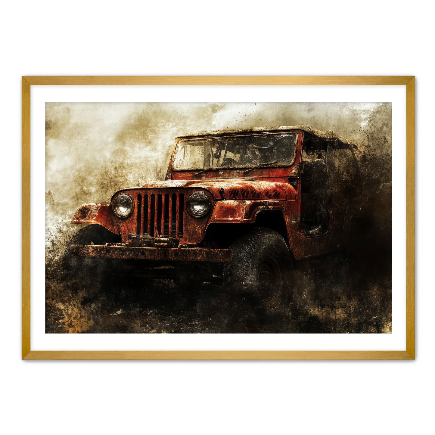 Offroad King  Wall Art