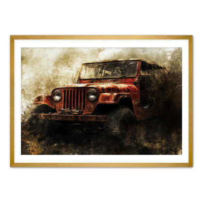 Offroad King  Wall Art