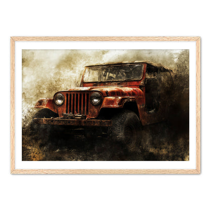 Offroad King  Wall Art