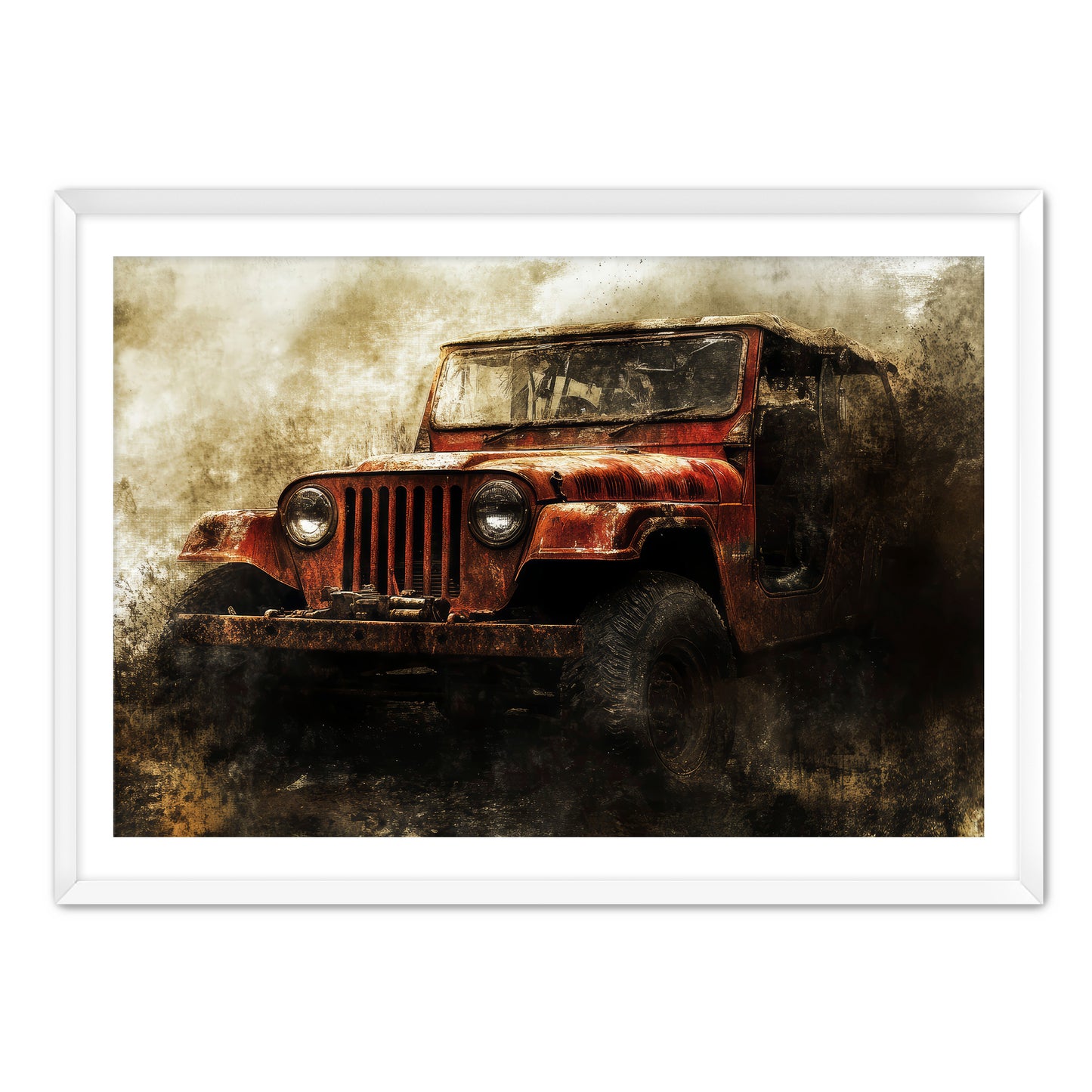 Offroad King  Wall Art