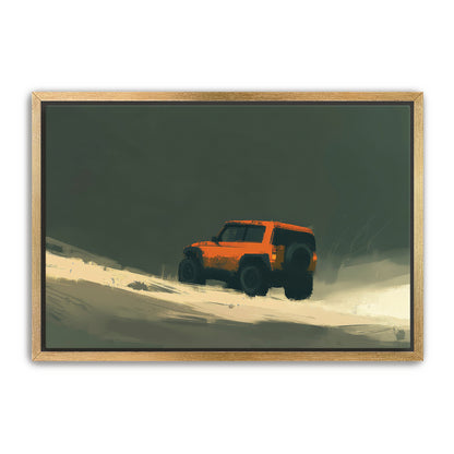 Offroad Orange  Wall Art