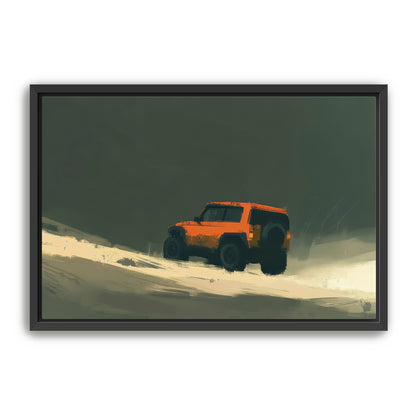 Offroad Orange  Wall Art
