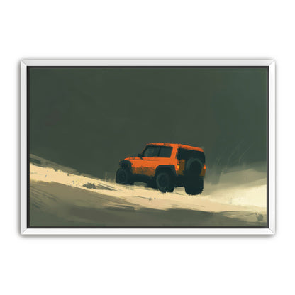 Offroad Orange  Wall Art