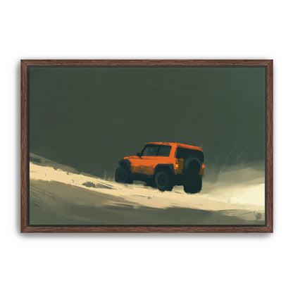 Offroad Orange  Wall Art