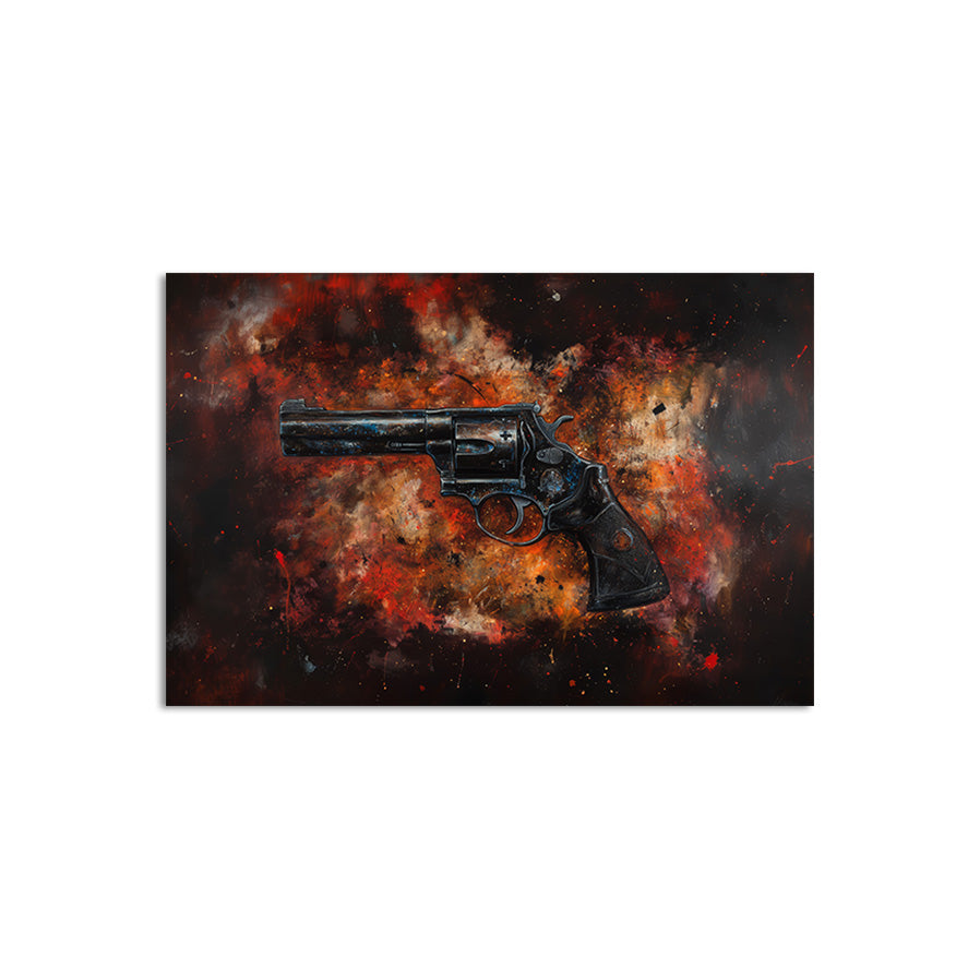 Old Reliable Revolver  Wall Art
