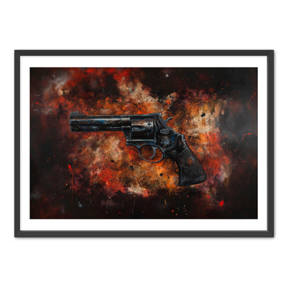 Old Reliable Revolver  Wall Art