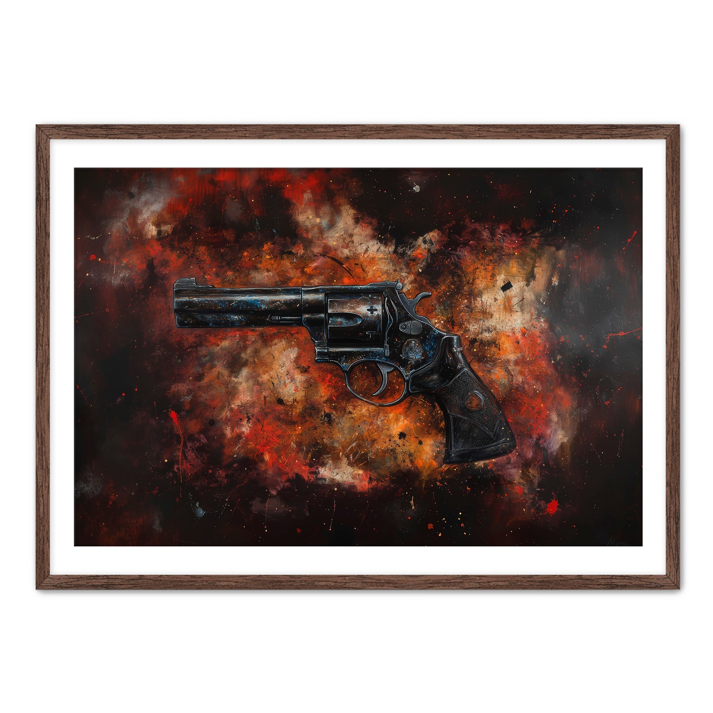 Old Reliable Revolver  Wall Art