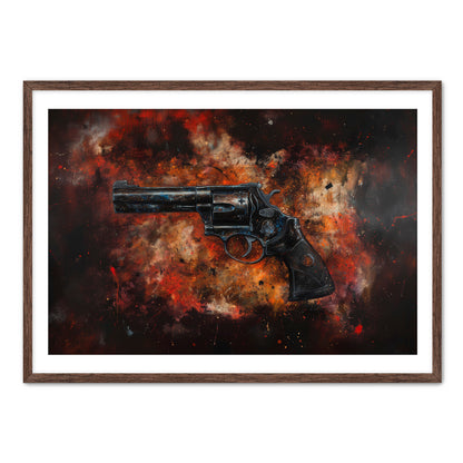 Old Reliable Revolver  Wall Art
