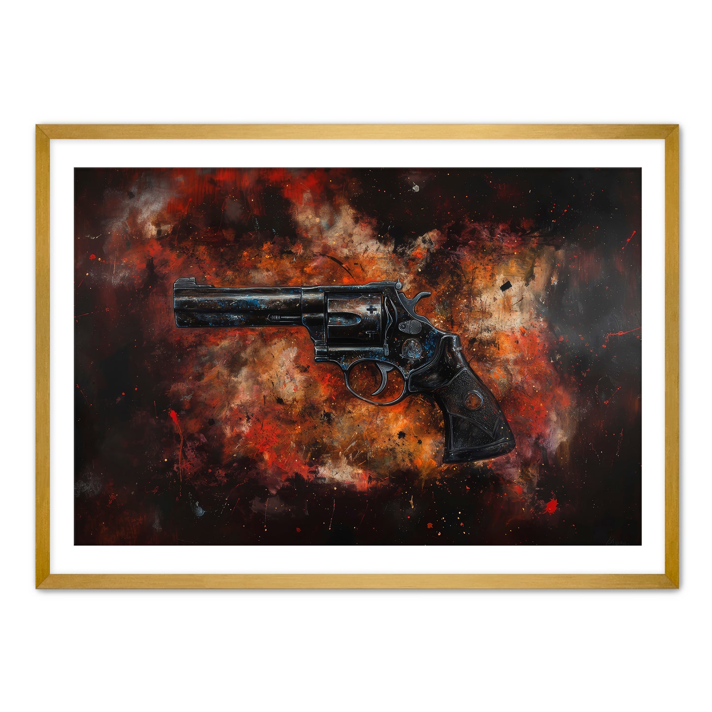 Old Reliable Revolver  Wall Art